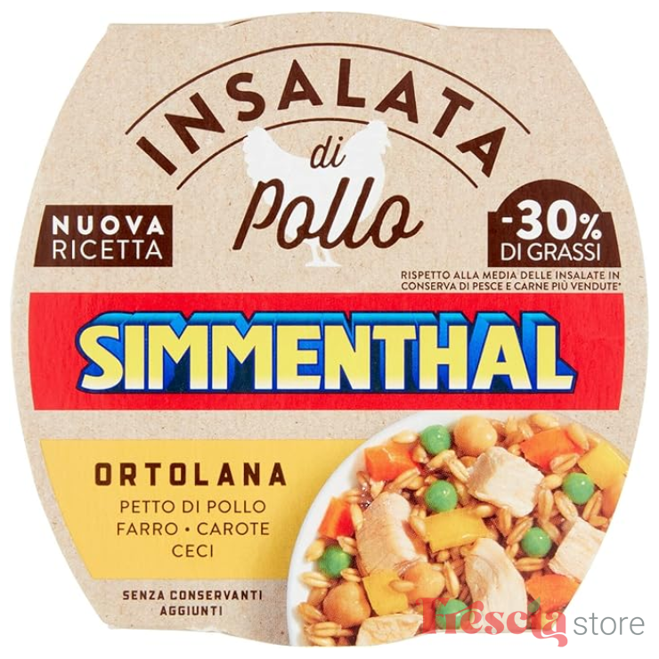SALATA DE PUI CU VERDEATA SIMENTHAL 160g