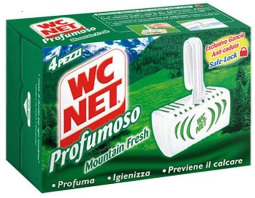 WC NET 4 TAVOL SOLIDA PROFUMOSO MOUNTAIN
