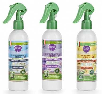 CLENDY SPRAY AMBIENTI TESSUTI DEODORA *204030