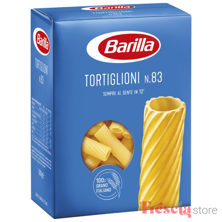 PASTE BARILLA TORTIGLIONI 500g