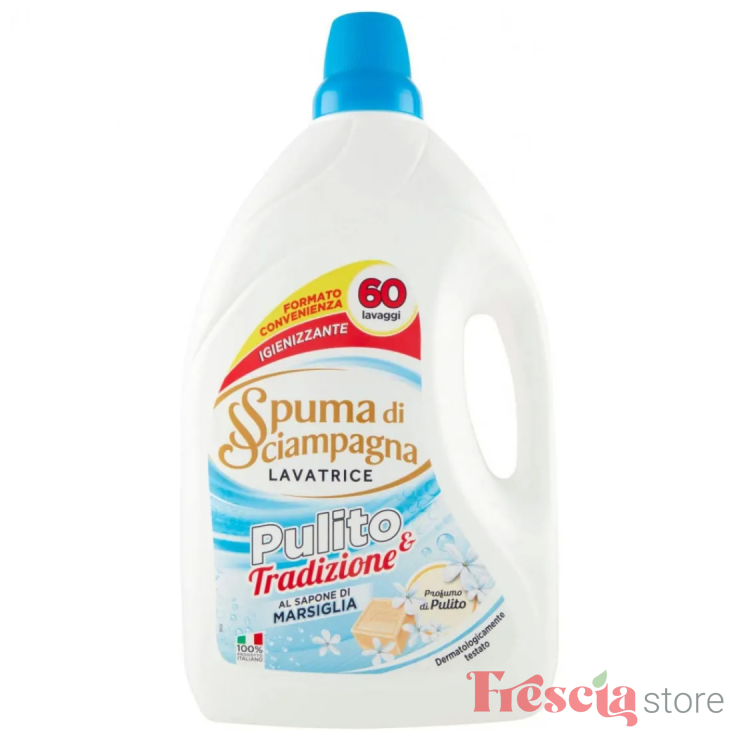 DETERGENT MARSIGLIA SPUMASCIAMP 60SP 3L
