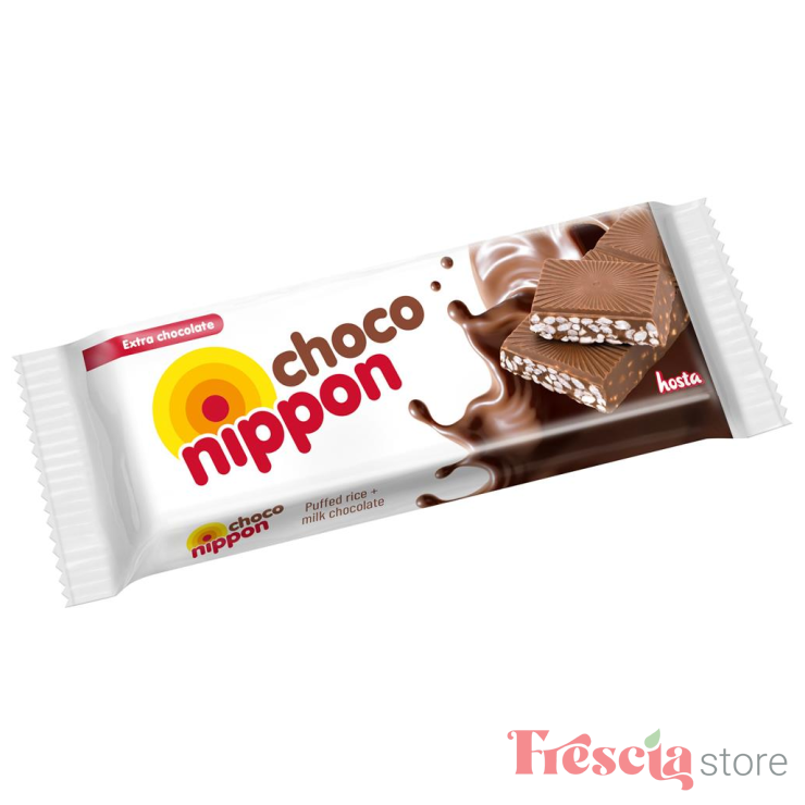 BATON CU CIOCOLATA SI OREZ NIPPON 80g