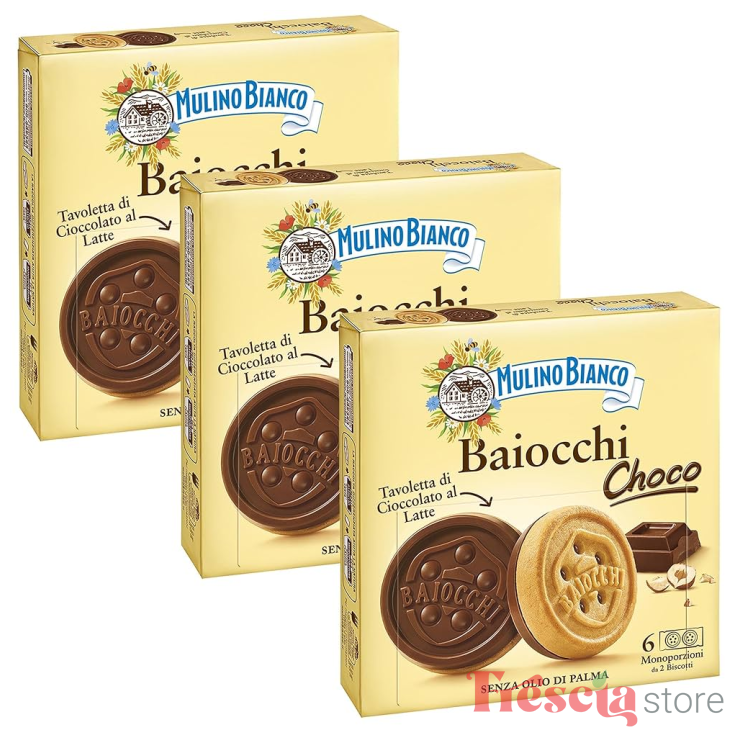 BAIOCHI BISCUITI CIOCOLATA 144g