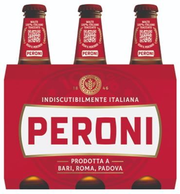 BIRRA PERONI BOTTIGLIA 33X3