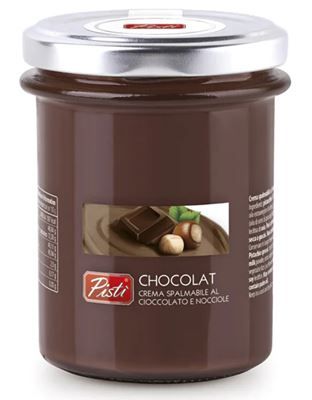 CREMA DI CIOCCOLATO PISTI +NOCCIOLA GR 200