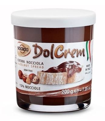 CREMA DOLCREM SOCADO NOCCIOLE GR 200