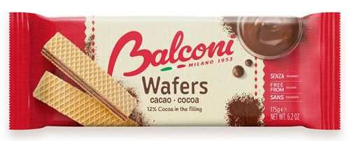 BALCONI WAFERS CACAO GR 175