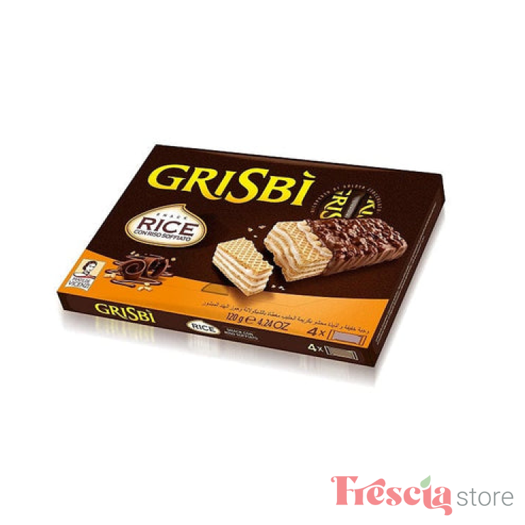 GRISBI NAPOLTANE CU GLAZURA DE CIOCOLATA SI OREZ 4x30GR 120GR
