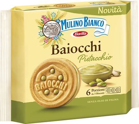 BISC. MULINO BIANCO BAIOCCHI GR 168 PISTACCHI