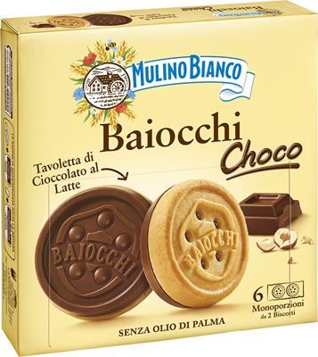 BISC. MULINO BIANCO BAIOCCHI GR 144 CHOCO