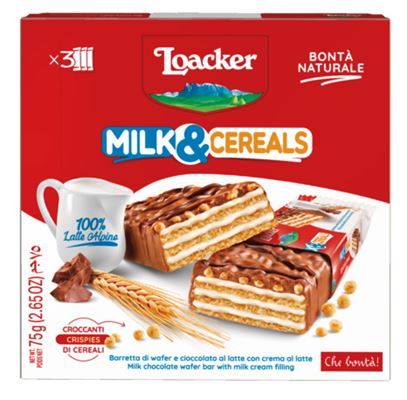 LOACKER CHOCO & CEREALS GR 25X4 NUOVO