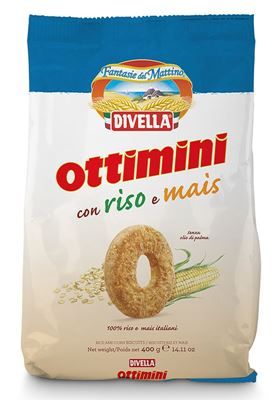 BISC. DIVELLA OTTIMINI RISO E MAIS GR400