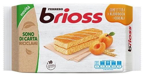 FERRERO KINDER BRIOSS ALBIC-CEREALI 280GR EEE