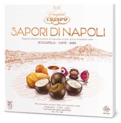 CRISPO PRALINESSE GR 250 SAPORI DI NAPOLI