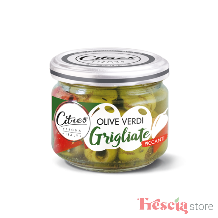 MASLINE VERZI GRILL IN ULEI CITRES 230G