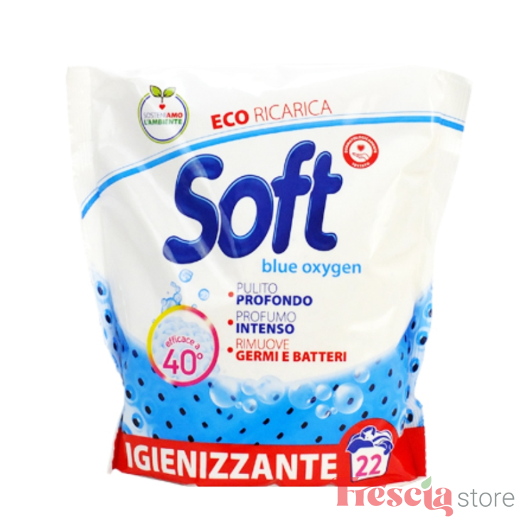 DETERGENT SOLID SOFT BLUE OXIGEN 22 SPALARI 1.100KG