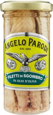 ANGELO PARODI FILETTI SGOMBRO GR 150 VETRO