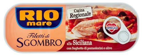 RIO MARE SGOMBRO GR 120 ALLA SICILIANA