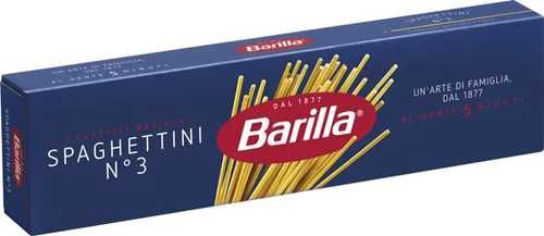 BARILLA SEM. 03 SPAGHETTINI GR500