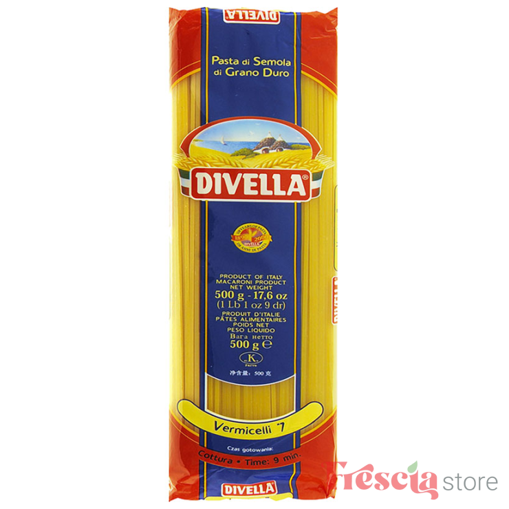 PASTE VERMICELLI SEM.07 DIVELLA 500G