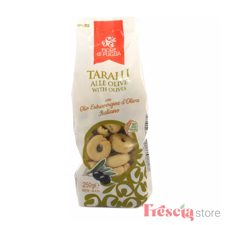 COVRIGEI FIORE DI PUGLIA CU MASLINE 250g