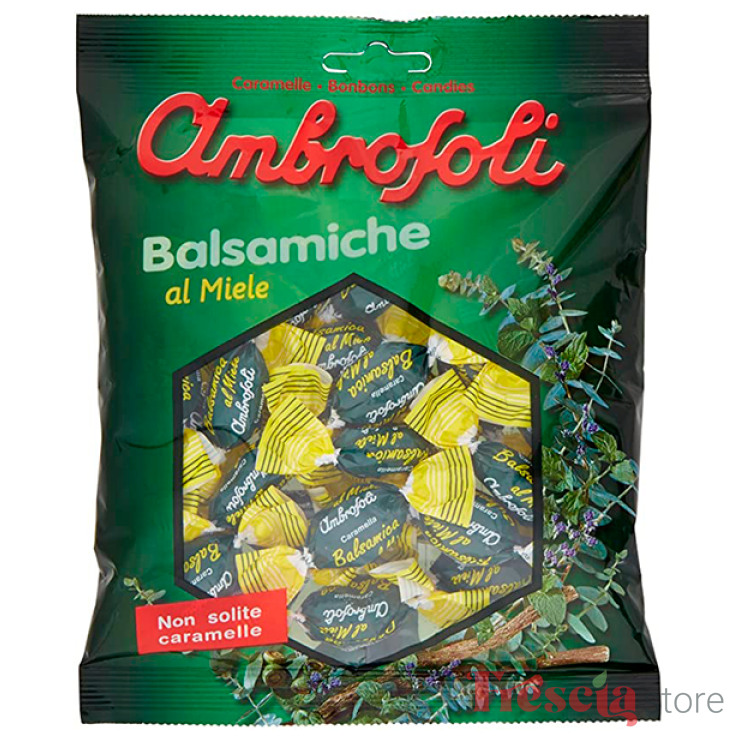 AMBROSOLI BOMBOANE CU MIERE BALSAMICE 135g