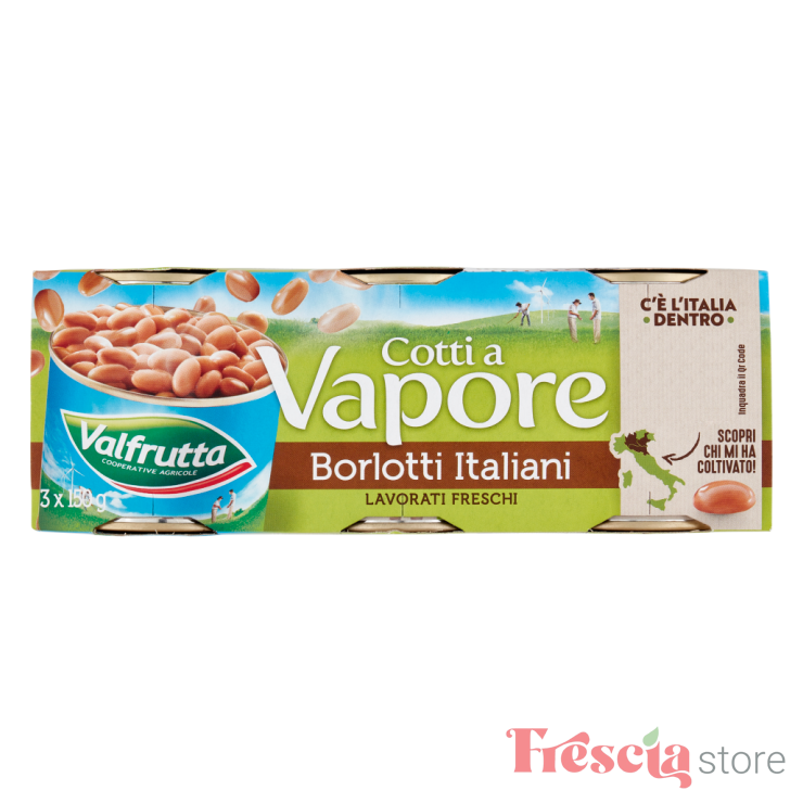 FASOLE BOABE - VALFRUTTA 3X150GR