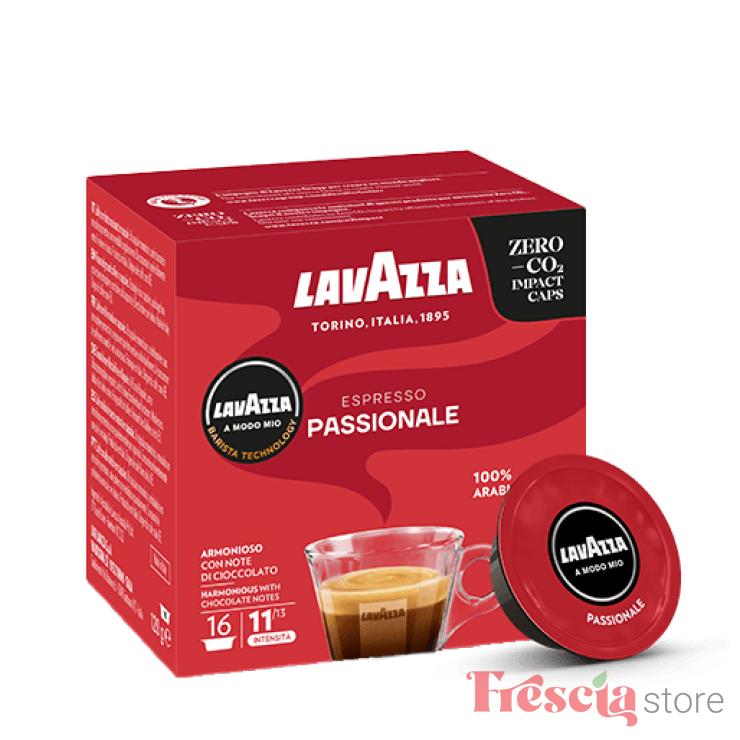 CAFEA CAPSULE LAVAZZA PASSIONALE MODO MIO X16PCS