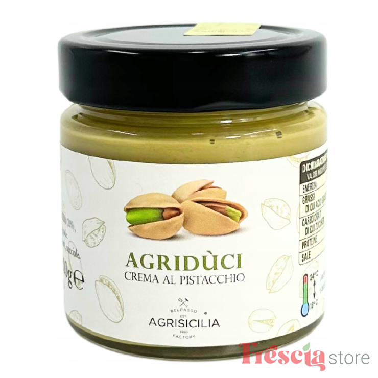 CREMA DE FISTIC AGRISICILIA 20% 200G