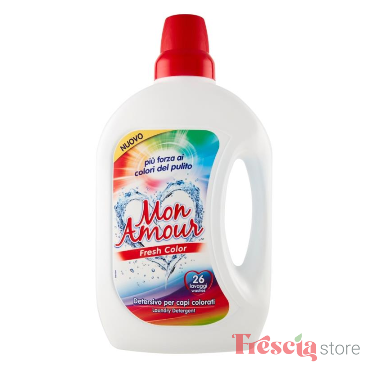 DETERGENT RUFE COLORATE 26SP MON AMOUR 1.56L