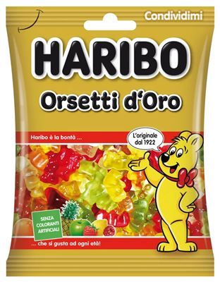 CARAMELLE HARIBO ORSETTI D'ORO GR 175