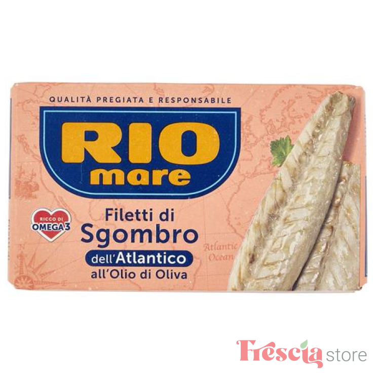 FILEURI MACROU IN ULEI DE MASLINE - RIO MARE 125GR