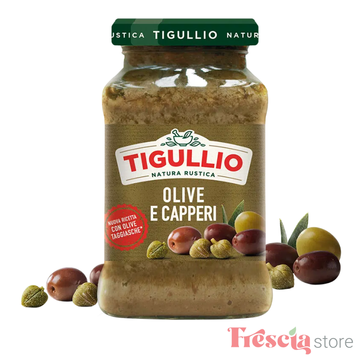PESTO TIGULLIO MASLINE&CAPPERI 190g