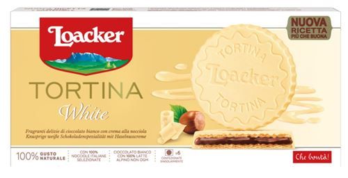 LOACKER TORTINA GR 21X3 WHITE *10620