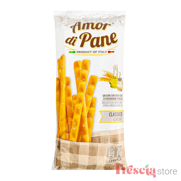 GRISINE AMOR DI PANE CLASIC 125g