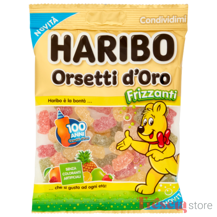 JELEURI HARIBO URSULETI FRIZZY 150g