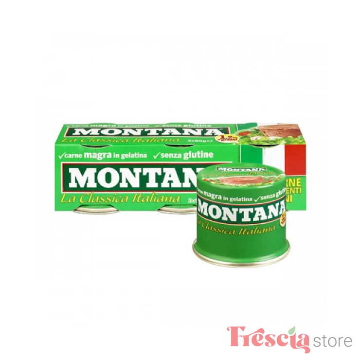 MONTANA CARNE DE VITA 3X140G