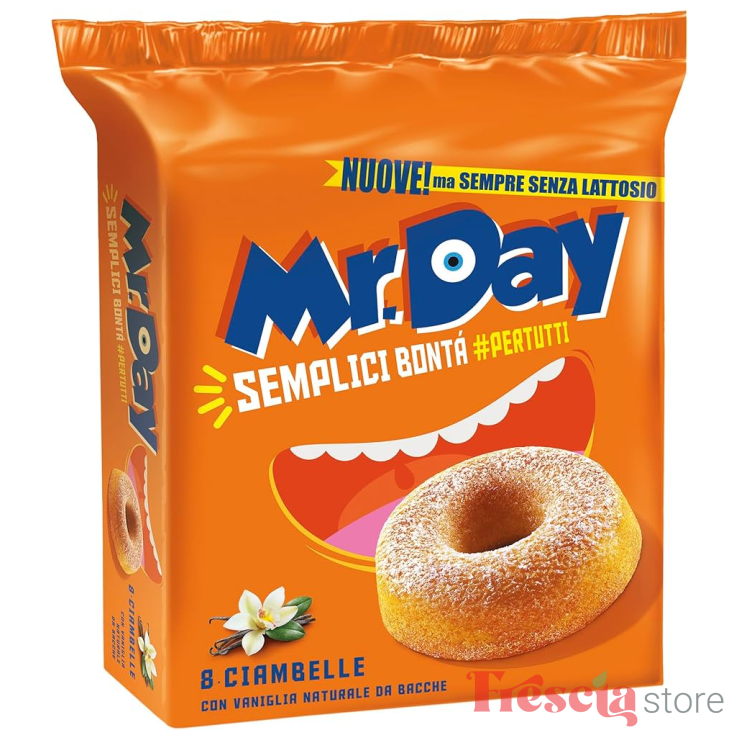 CIAMBELLA MISTER DAY VANIGLIA 320G