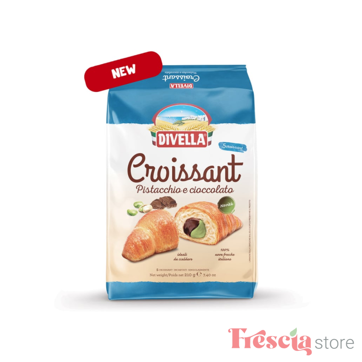 CROISSANT CU FISTIC SI CIOCOLATA DIVELLA 210G