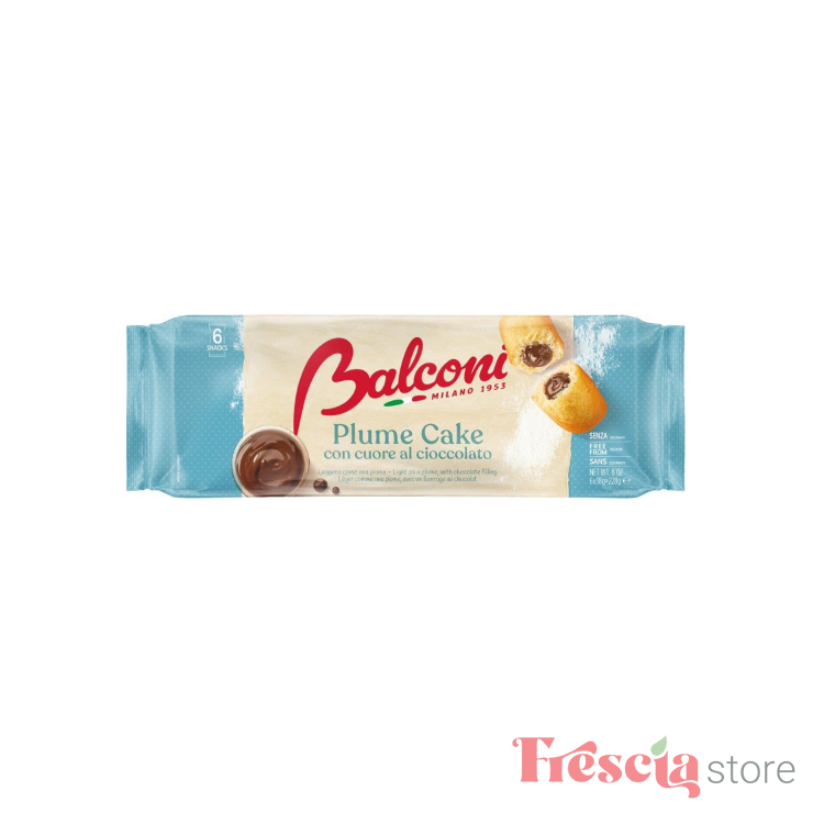 BALCONI PLUM CAKE CIOCCOLATO 228G