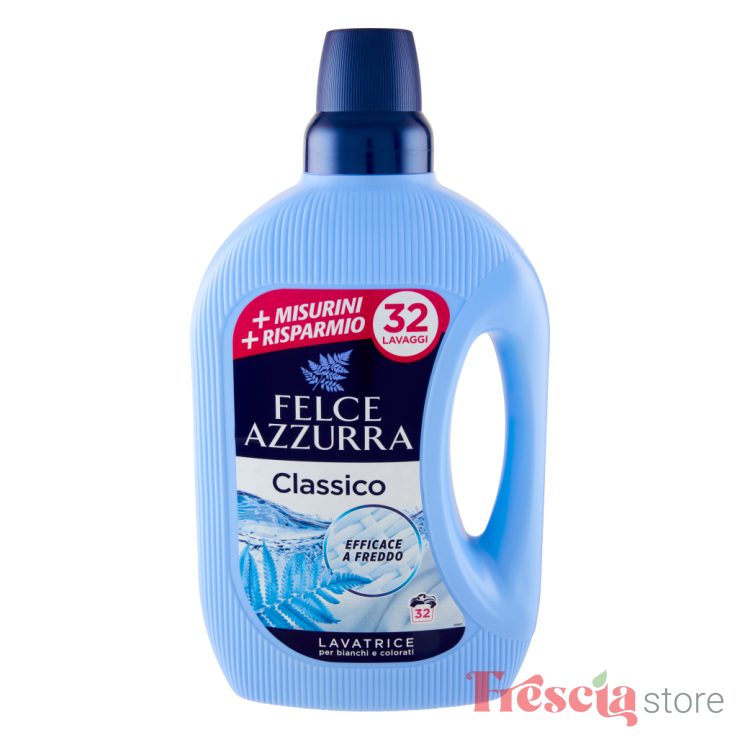 DETERGENT LIQ. CLASIC FELCE AZZURA 32SP 1.595L