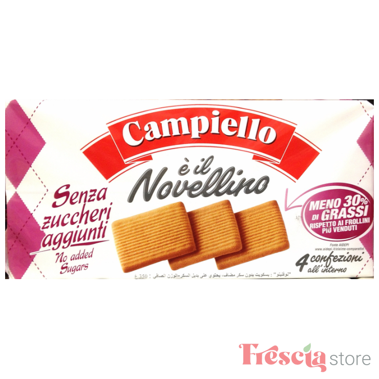 BISCUITI NOVELLINO FARA ZAHAR 350G
