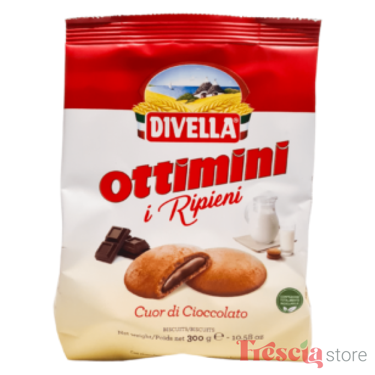 BISCUITI CU CIOCO RIPIENI OTIMINI DIVELLA 300G