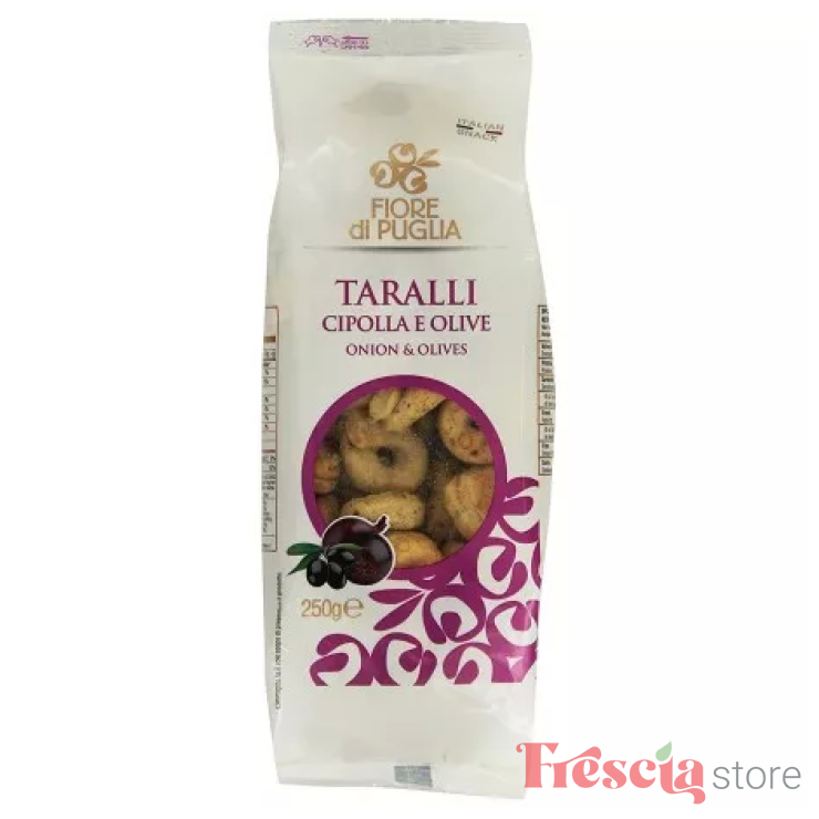 COVRIGEI CU CEAPA SI MASLINE PUGLIA 250g