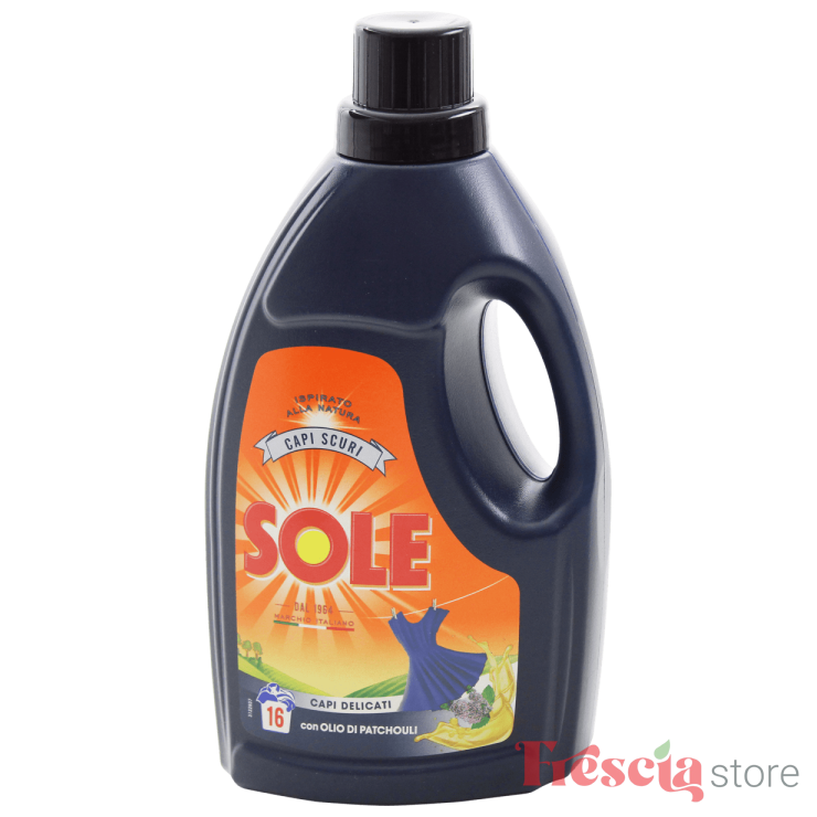 DETERGENT LICHID SOLE CU ULEI DE PATCHOULI NEGRU 16 SPALARI 1L