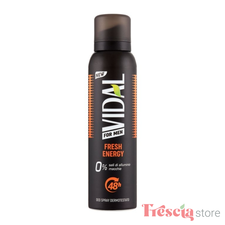 DEO SPRAY FRESH ENERGY VIDAL 150ML