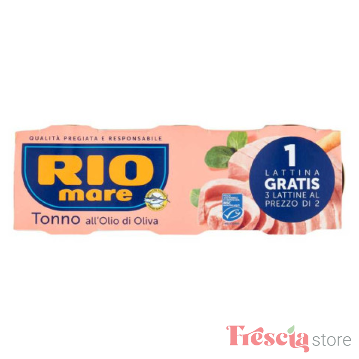 TON RIO MARE 120g X3 BUC