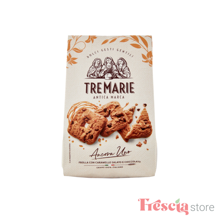 BISCUITI CU CIOCOLATA SI CARAMEL TRE MARIE 315G