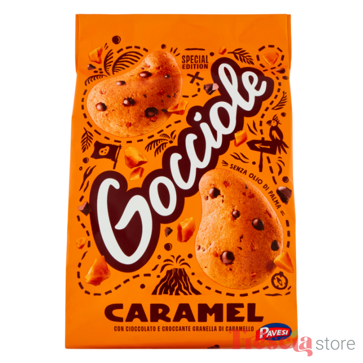 PAVESI GOCCIOLE CU CARAMEL 300g