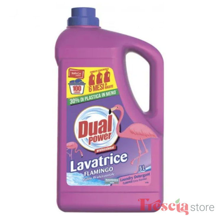 DUAL POWER DETERGENT DE RUFE FLAMINGO 5 L